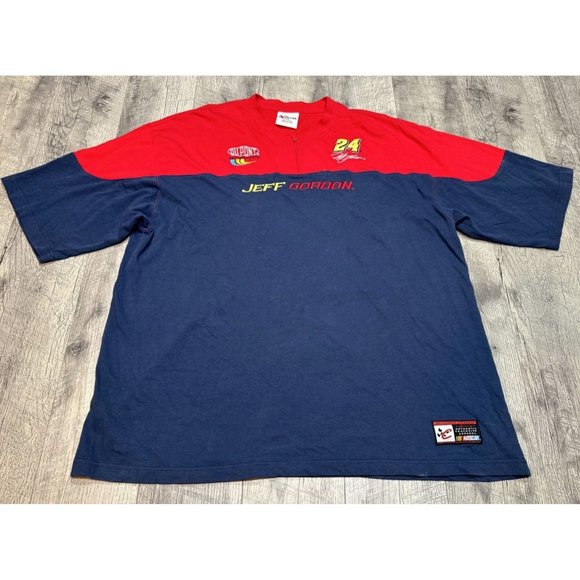 Vintage NASCAR Jeff Gordon‎ Shirt Mens 2XL Chase Authentics #24 Embroidered Logo - Picture 1 of 9